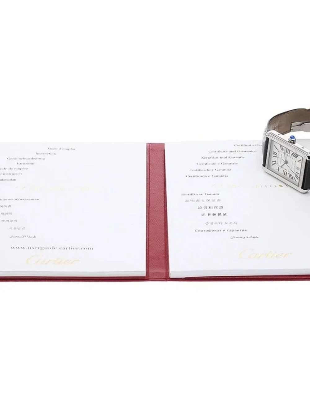CARTIER Tank solo XL